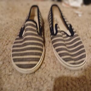 Striped Slip-On Shoes